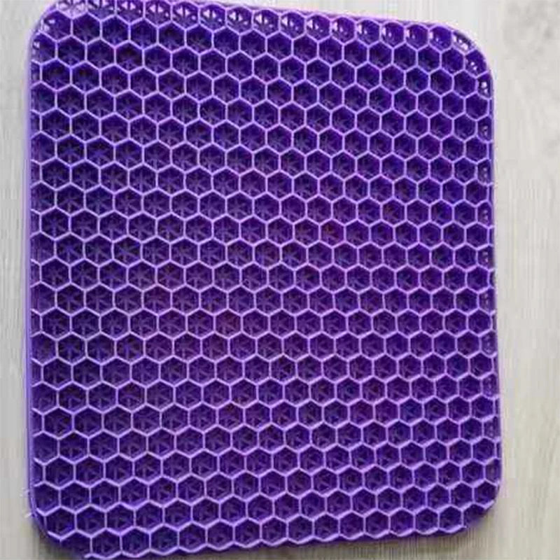 Gel Seat Cushion – Breathable Cooling Pad for Car & Office