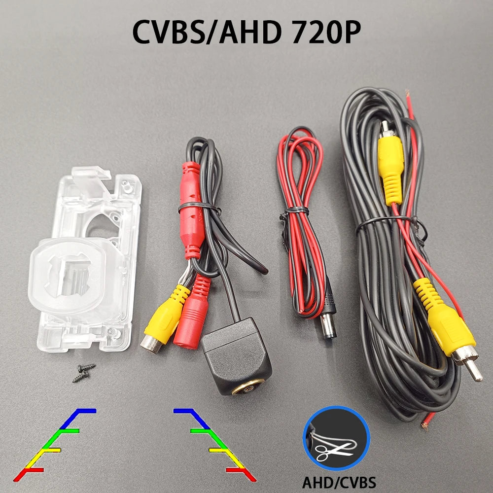Car Rear View Camera AHD 1080P CVBS 720P Mitsubishi Pajero Montero
