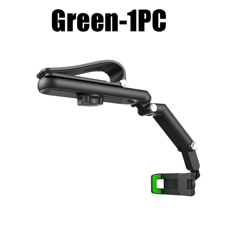1 2 Universal Car Sun Visor Phone Holder 360 Rotating Multi-angle Zpaxo Green-1PC