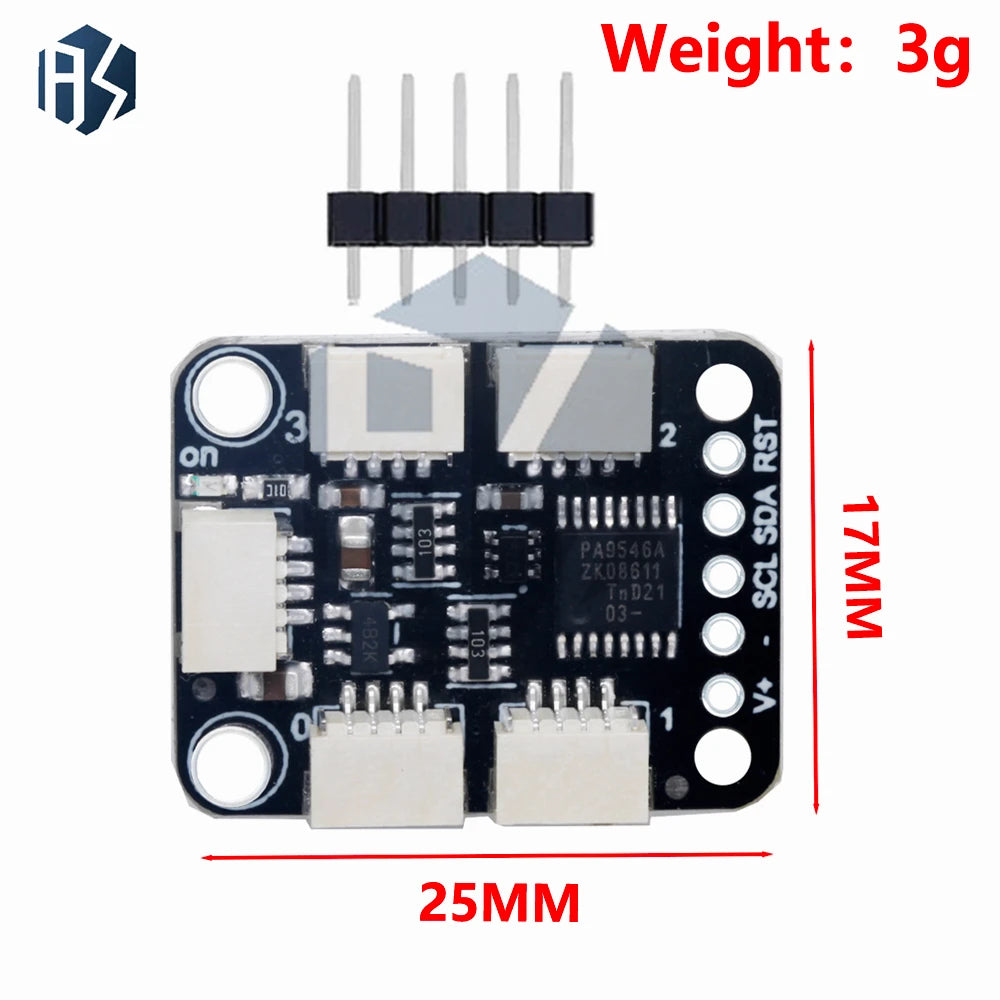 PCA9546 4 Channel I2C Multiplexer TCA9546A Compatible STEMMA QT Qwiic Zpaxo