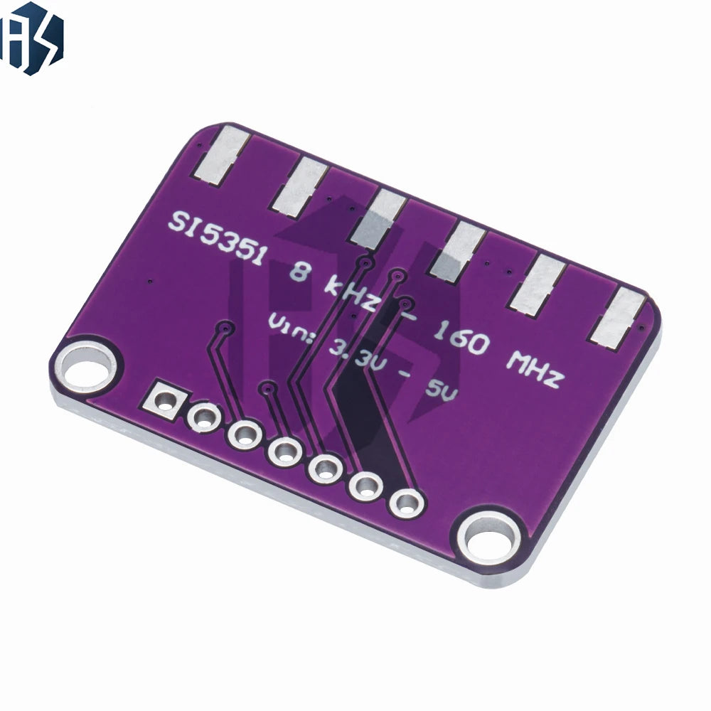 CJMCU-5351 Si5351A I²C Programmable Clock Generator Breakout – 8kHz–160MHz Low-Jitter Output, 3V–5V DC | Lab-Grade Frequency Zpaxo