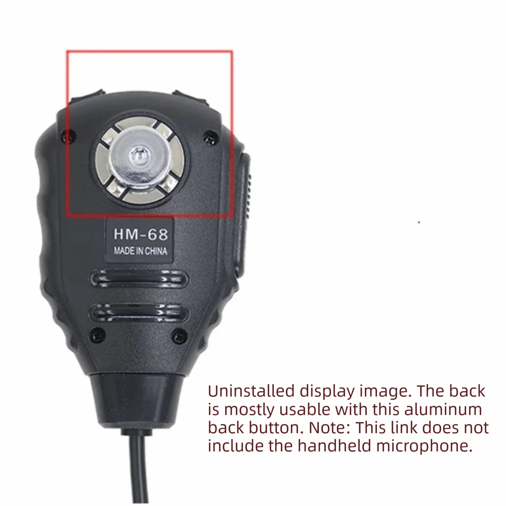Portable Magnetic Mic Holder Back Buckle Radio Microphone Adhesive Zpaxo
