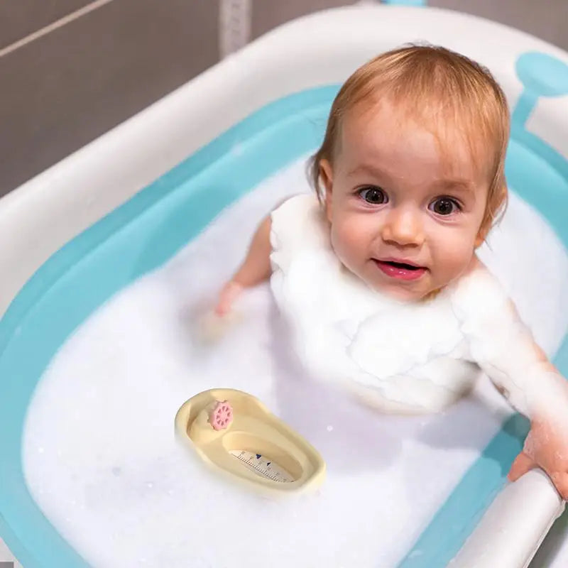 Baby Bath Temperature Toddler Bath Floating Temp Gauge Fast-Reading Waterproof Baby Bathtub Temperature Toy For Travel Nursery Zpaxo