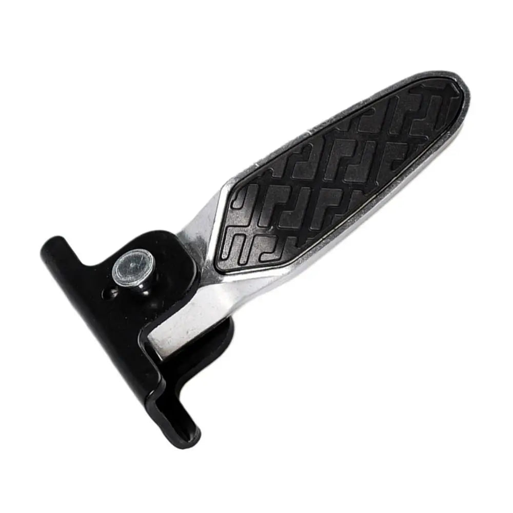 Thickened Aluminum Alloy Electric Vehicle Pedal Sturdy Strong Load-bearing Force Universal Foot Rest Pedal Wear-resistant Zpaxo