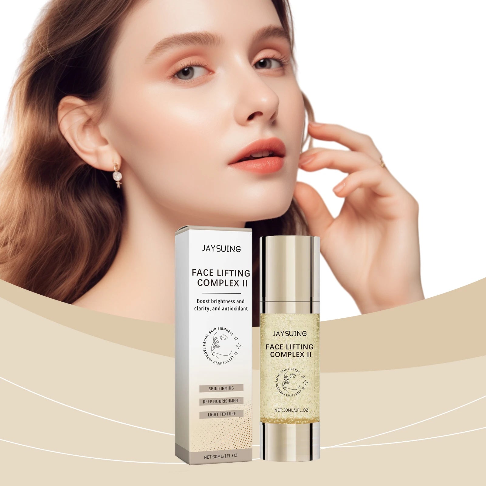 Jaysuing Tocopherol Firming Face Serum – Anti-Aging 30ml Face Serum Zpaxo