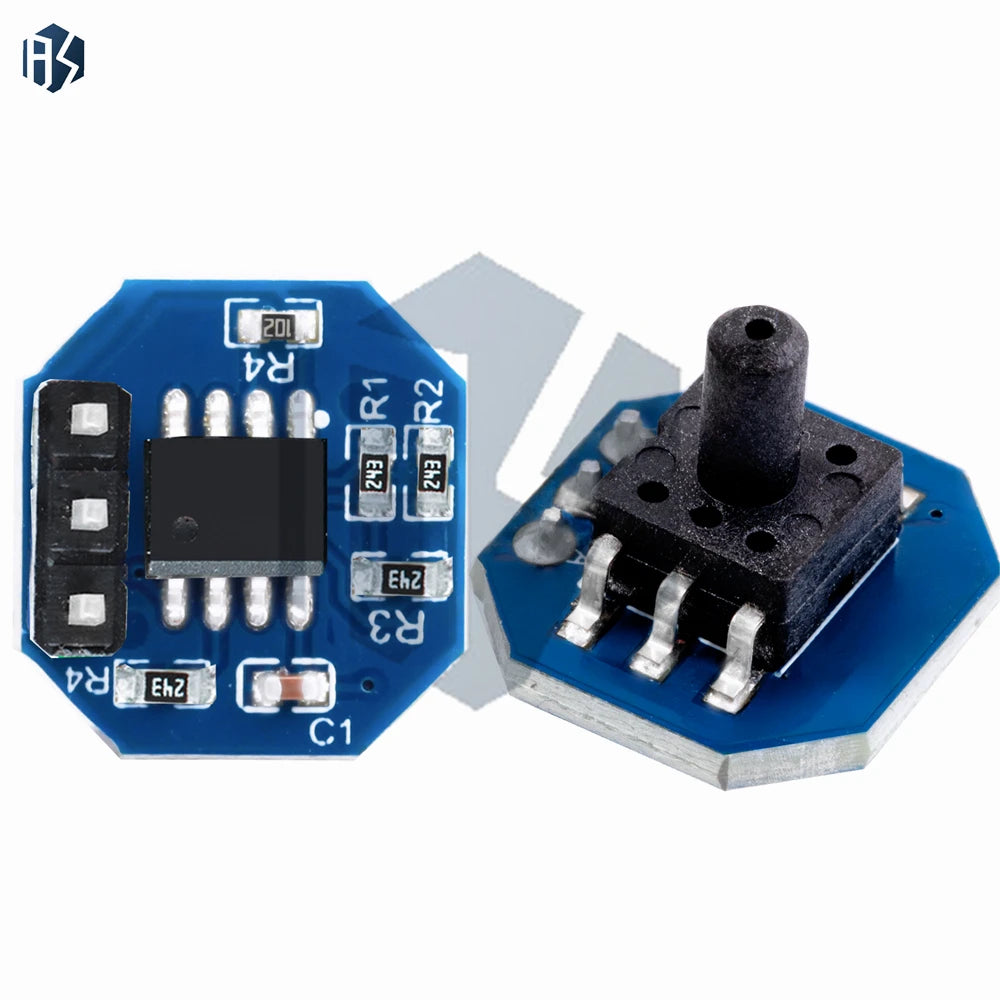 XGZP040 Air Pressure Sensor Module: 0-40KPA (Air/Water Pressure, Level & Depth) – Compatible for Arduino Zpaxo