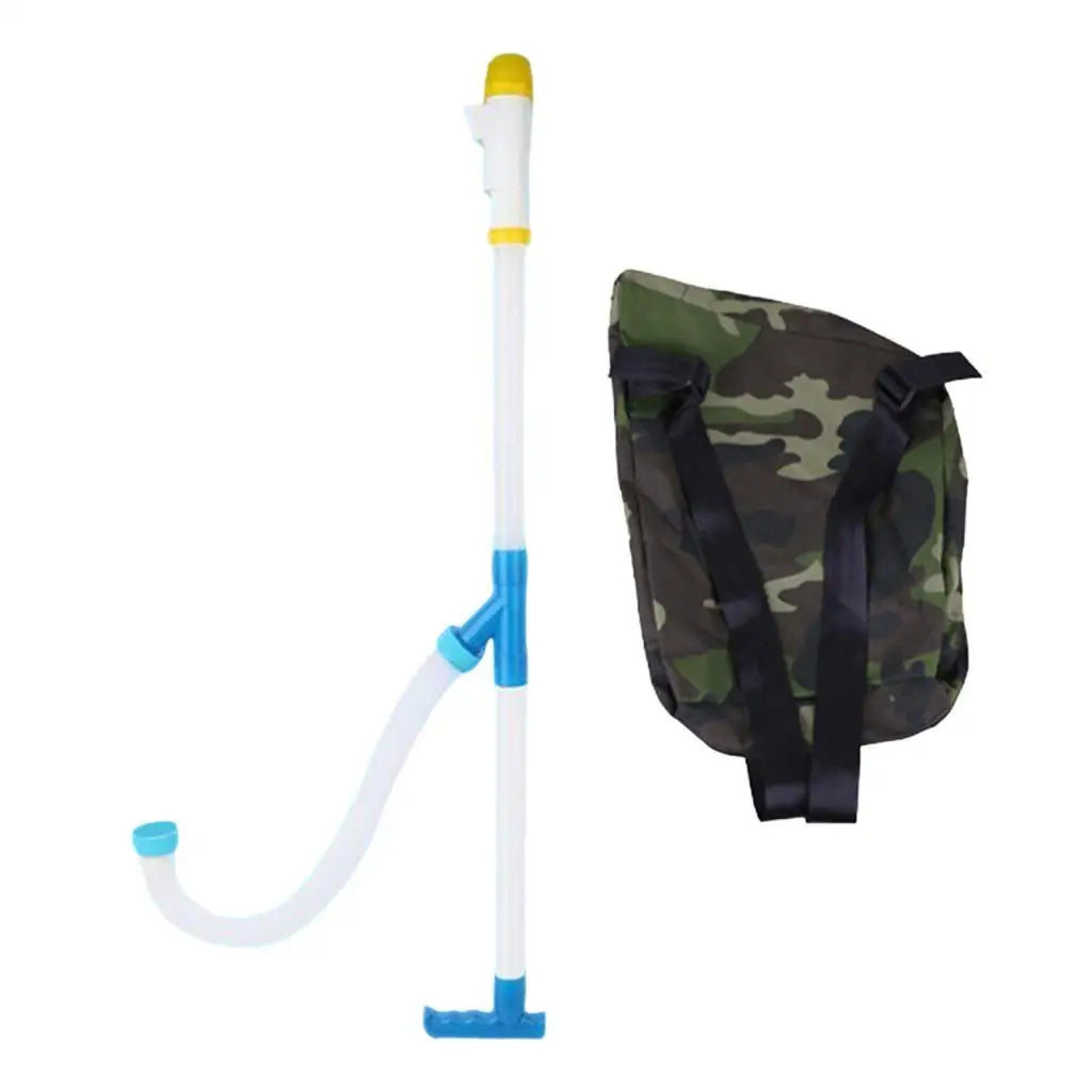 Garden Fertilizer Spreader Bag Handheld Broadcast Seeder Manure Zpaxo