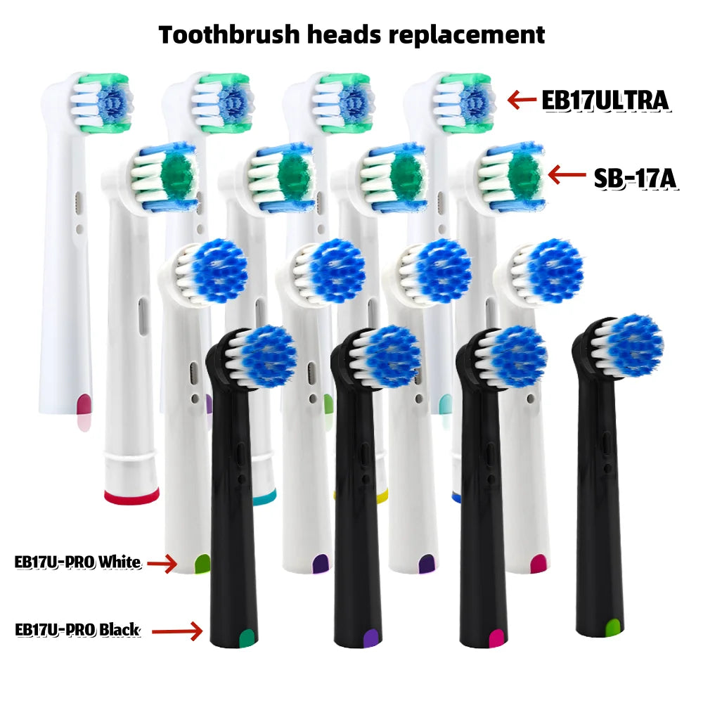 Wholesale 4 8 Lot Electric Toothbrush Head Oral B 6000 Sensitive Zpaxo