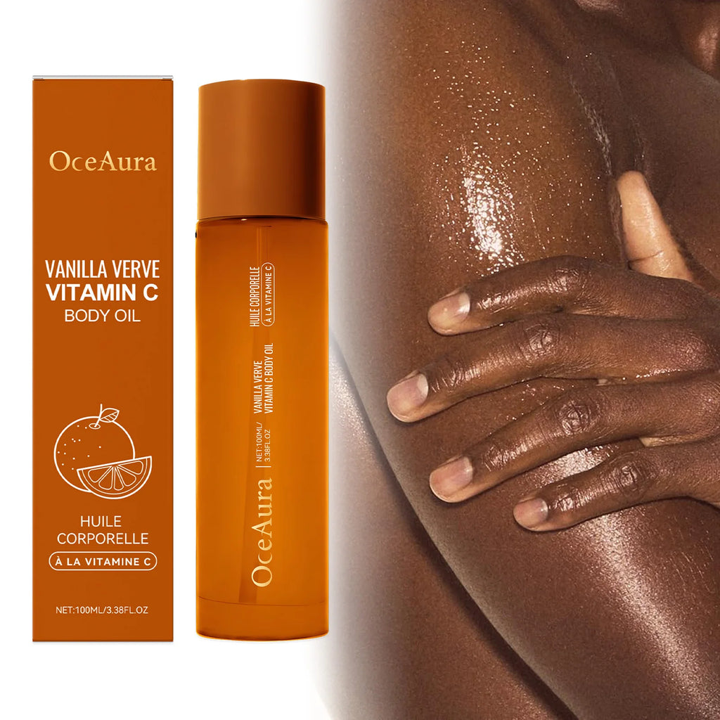 Vitamin C Body Softening Oil Moisturizes Nourishes Repairs And Brightens Dual Effects To Improve Dryness And Darkening Zpaxo