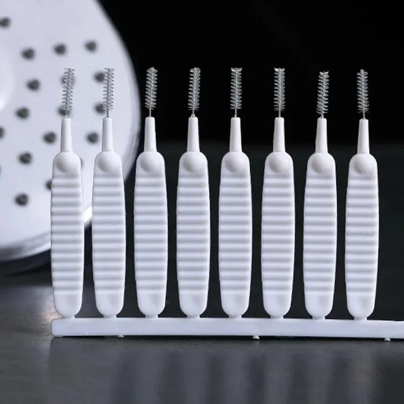 10-Piece Shower Head & Pore Gap Cleaning Brush Set