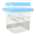 Floating Fish Breeding Box Nursery Tank Hatchery Incubation Small Zpaxo Blue