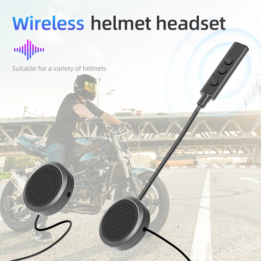 Motorcycle Bluetooth 5 3 Stereo Headset Moto Universal Helmet