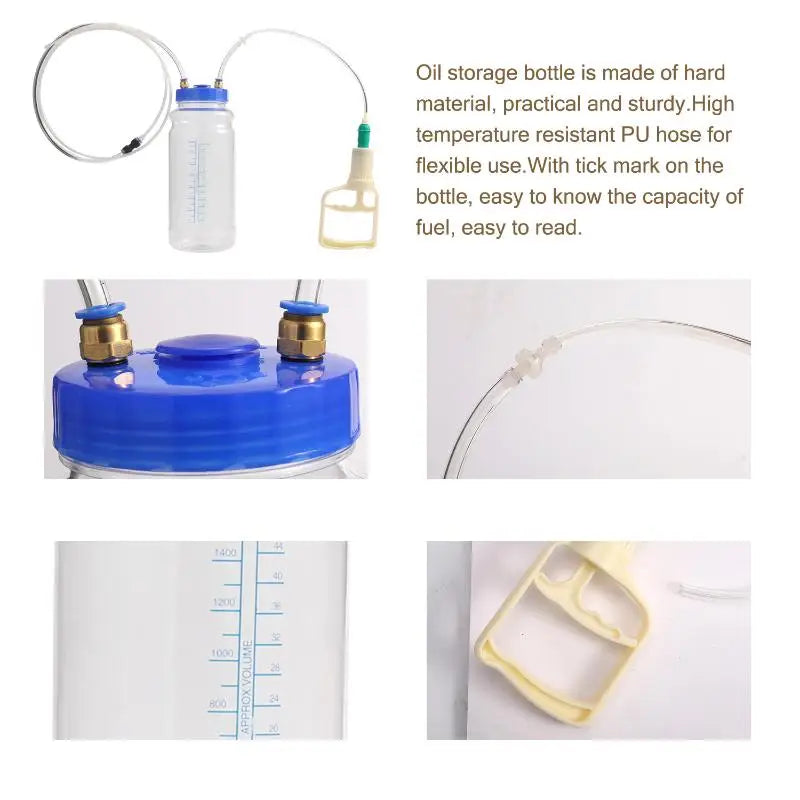 Manual Hand Pump Oil Extractor – 2L Engine Oil Change Tool