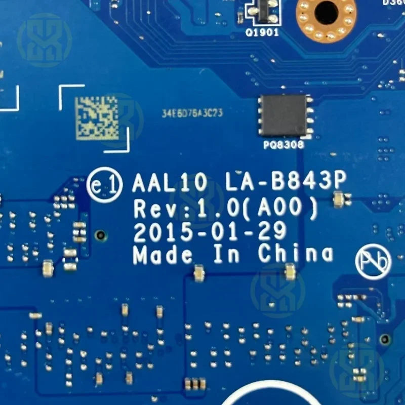CN-0JVDMM LA-B843P Dell Inspiron 3458 i5-5200U Laptop Motherboard