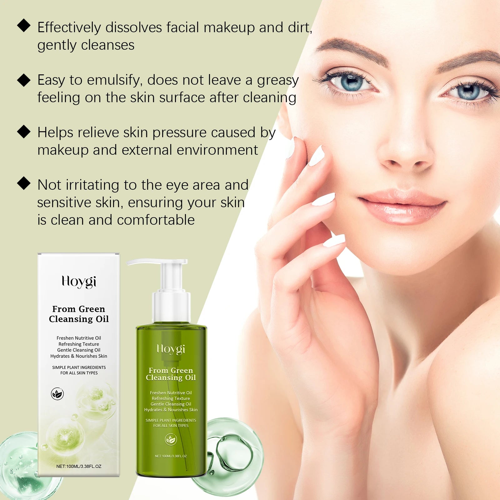 Eelhoe Gentle Cleansing Oil – Deep Pore & Makeup Remover 100ml Facial Cleansing Oil Zpaxo