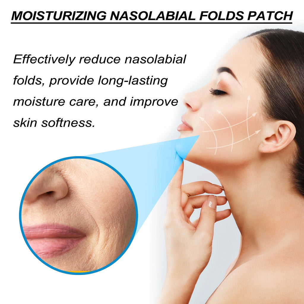 Nasolabial Fold Gel Patches – Anti-Wrinkle & Firming | Eelhoe Anti-Wrinkle Face Patches Zpaxo