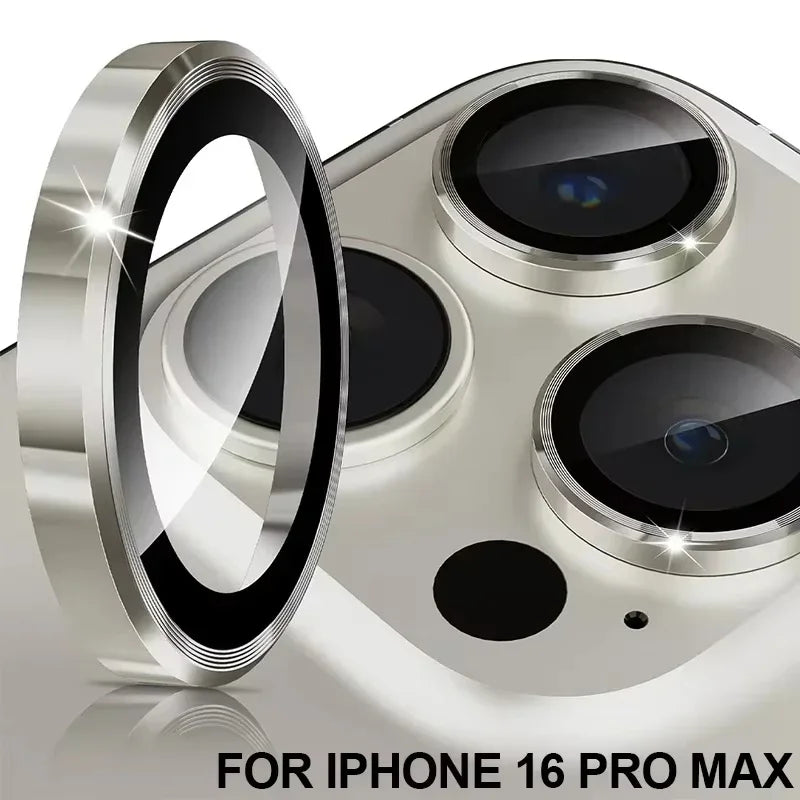 3pcs Lens Glass For iPhone 16 15 14 Plus 13 Pro Max Lens Glass Protection Film Accessory For iPhone 15 14 PM 13 Mini Camera Lens Zpaxo