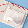 Multifunctional 3pcs Seam Gauge for Sewing Seam Ruler for Sewing Crafting Measuring Tools Finger Protector Edge Stitching Zpaxo Default Title