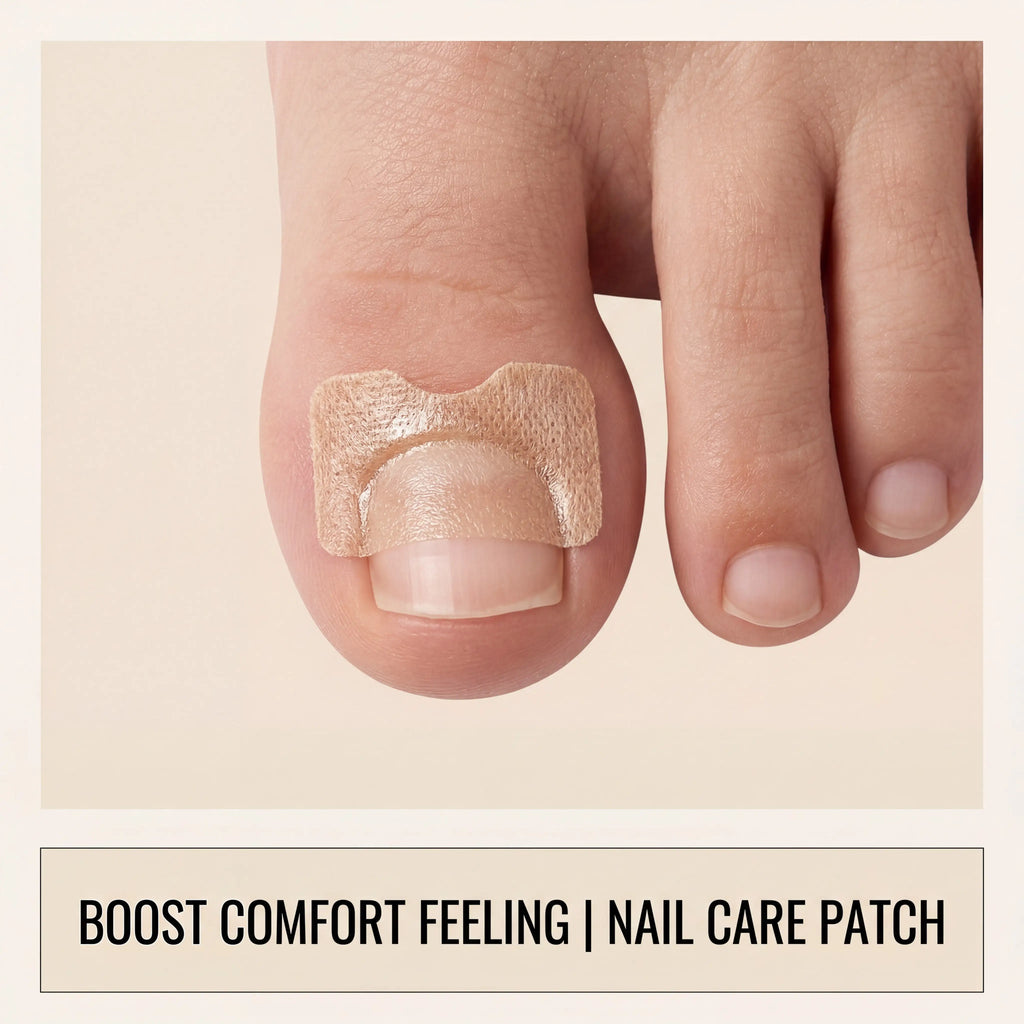 20pcs Nail Care Patches Soothing Lightweight Breathable Patch Relieve Nail Discomfort Dry Skin Remedy Hand Foot Care 4x9cm Zpaxo