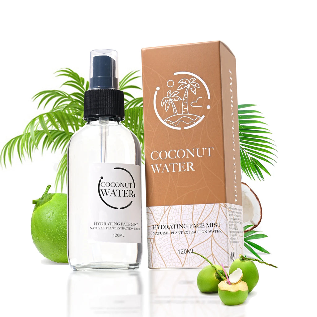 Coconut Essence Facial Toner Spray 120ml – Moisturize & Brighten Facial Toner Spray Zpaxo