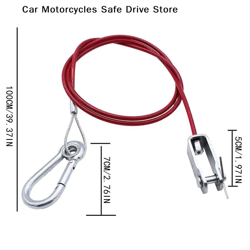 Universal Heavy Duty Stainless Steel Caravan Trailer Breakaway Rope