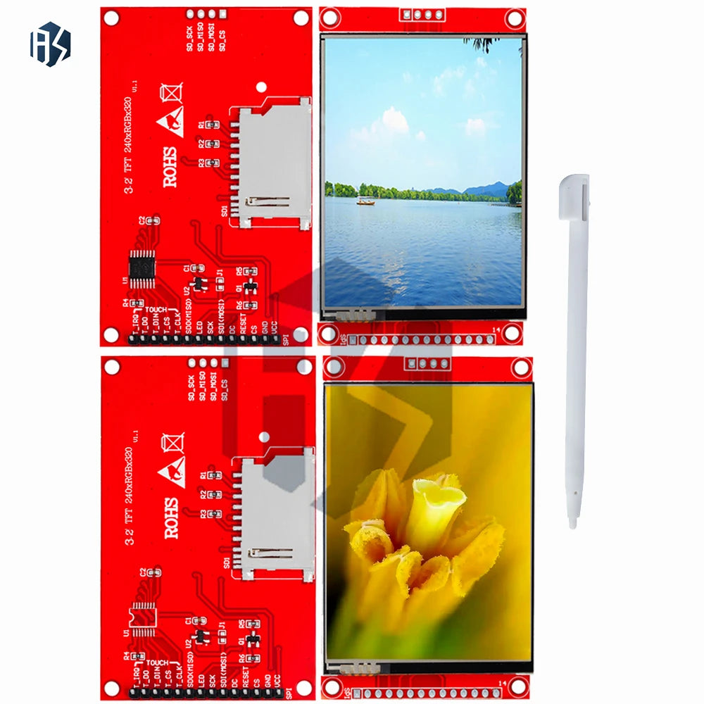 3.2-Inch TFT LCD Touch Screen Module (ST7789): 240×320 Resolution – For Arduino for UNO/MEGA2560 (With/Without Touch) Zpaxo