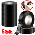 5/10pc Electrical Insulating Tape Heat Resistant Harness Insulation Automotive Tape Self Adhesive Electric Wire Protection Tapes Zpaxo 5Rolls 6M