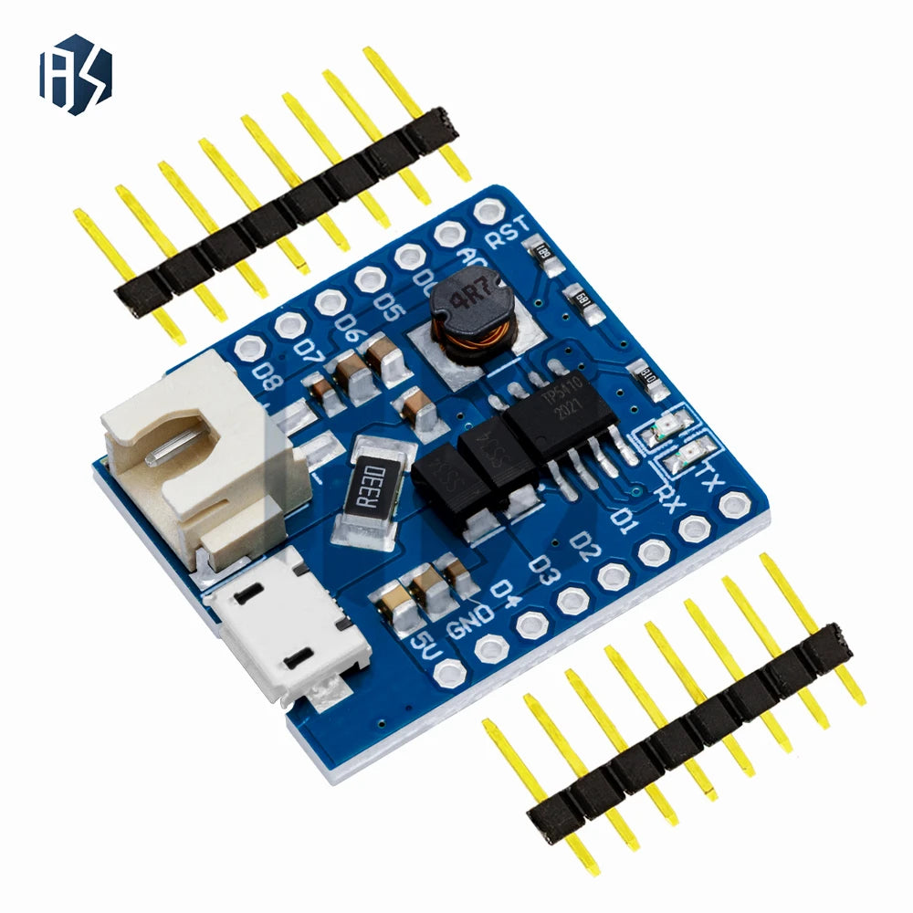 Battery Shield V1 1 0 WEMOS D1 Mini Single Lithium Charging Boost Zpaxo