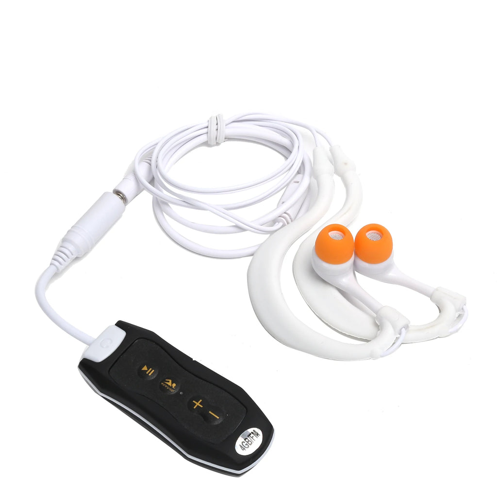 4GB IPX8 Waterproof FM Music Player Portable Diving Sports MP3