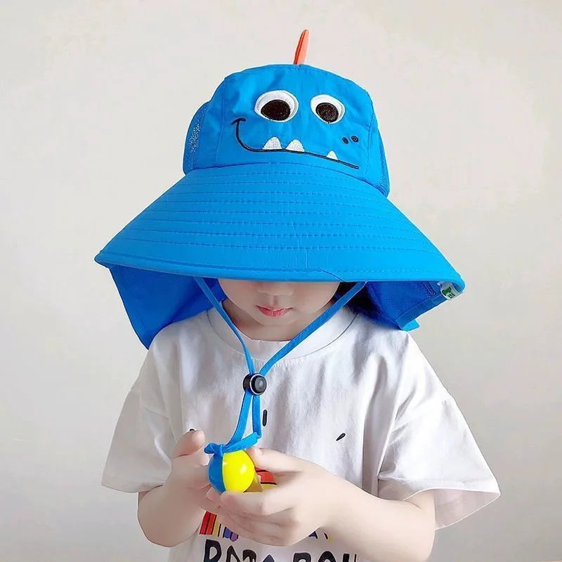 Sun Hat UPF 50+ UV Protection Fisherman Cap Toddler Boys Girls Summer