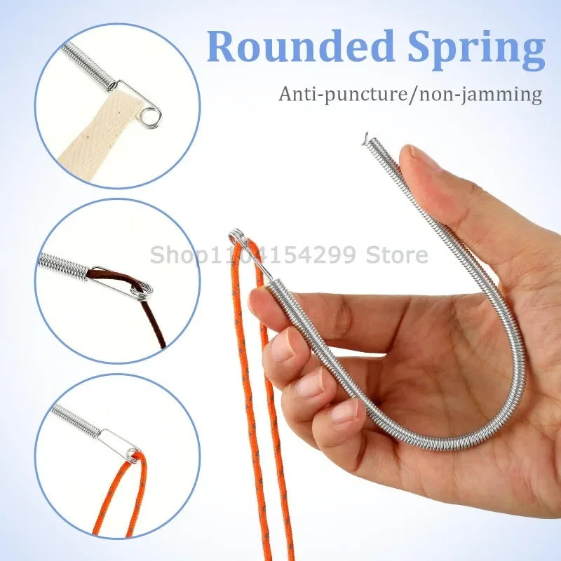 Effortless Needle Threading Tool-Easy, No-Mess Needle Threader for Sewing Machines & Hand Sewing Flexible DIY Sewing Accessories Zpaxo