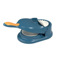 2 In1 Dumpling Maker DIY Kit Wrapper Presser Manual Labor-Saving Ravioli Empanadas Dough Skin Molder Machine Kitchen Gadgets Zpaxo blue