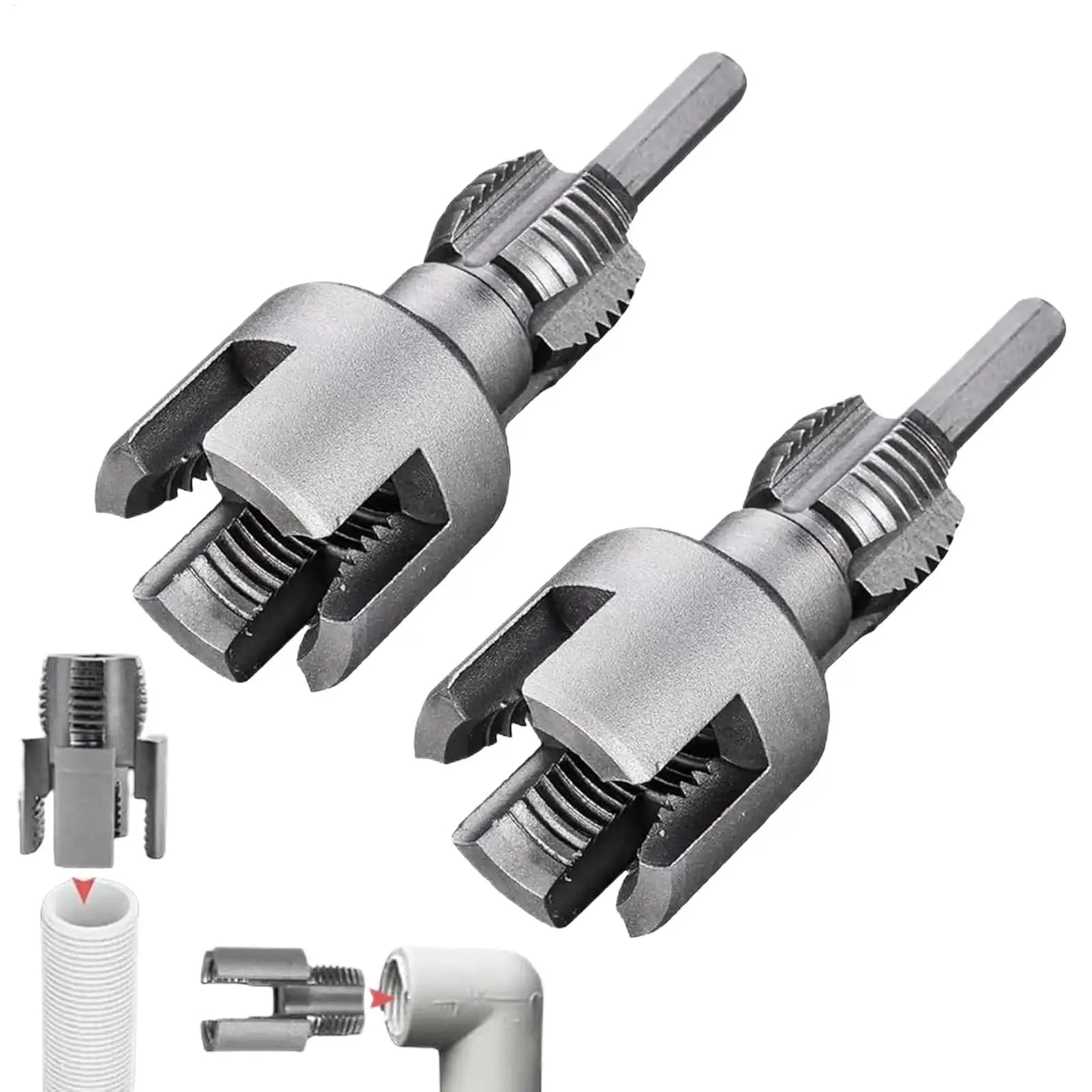Integrated Internal External Pipe Thread Cutting Tool Electric Drill