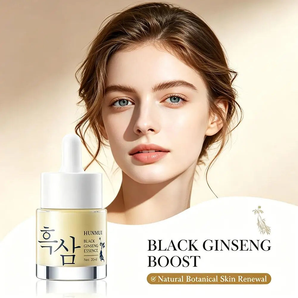 Black Ginseng Essence Natural Collagen Rejuvenation Moisturizing Facial Serum Skin Care Makeup 1pcs Zpaxo