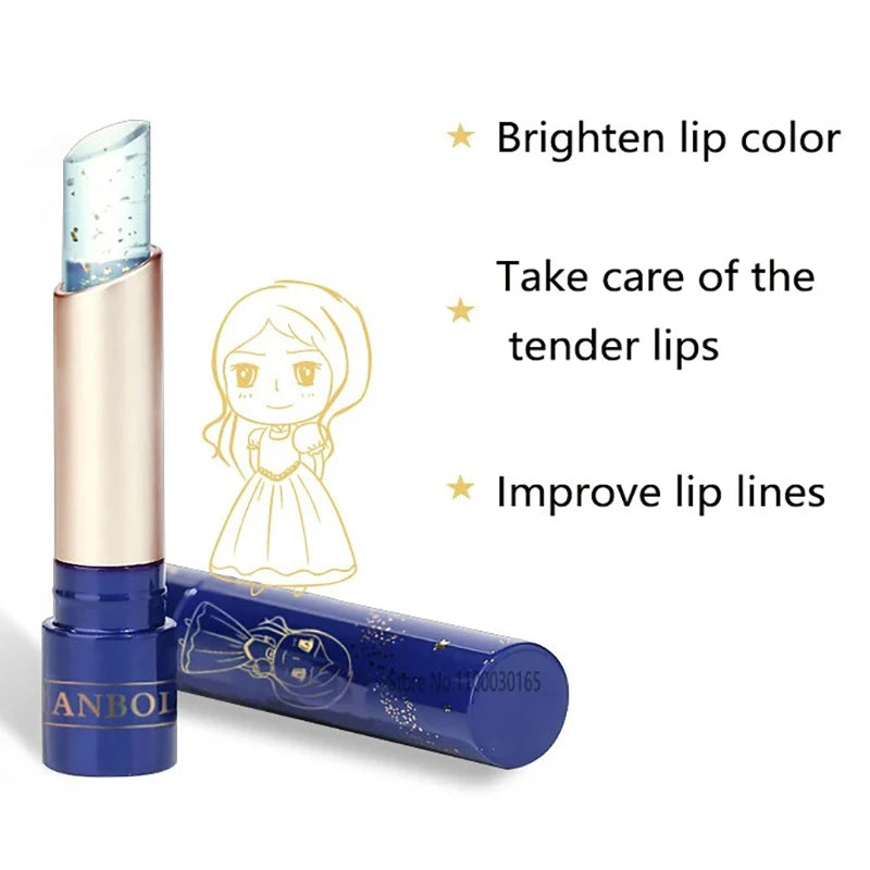 Princess Crystal Temperature Change Moisturizing Lipstick Star