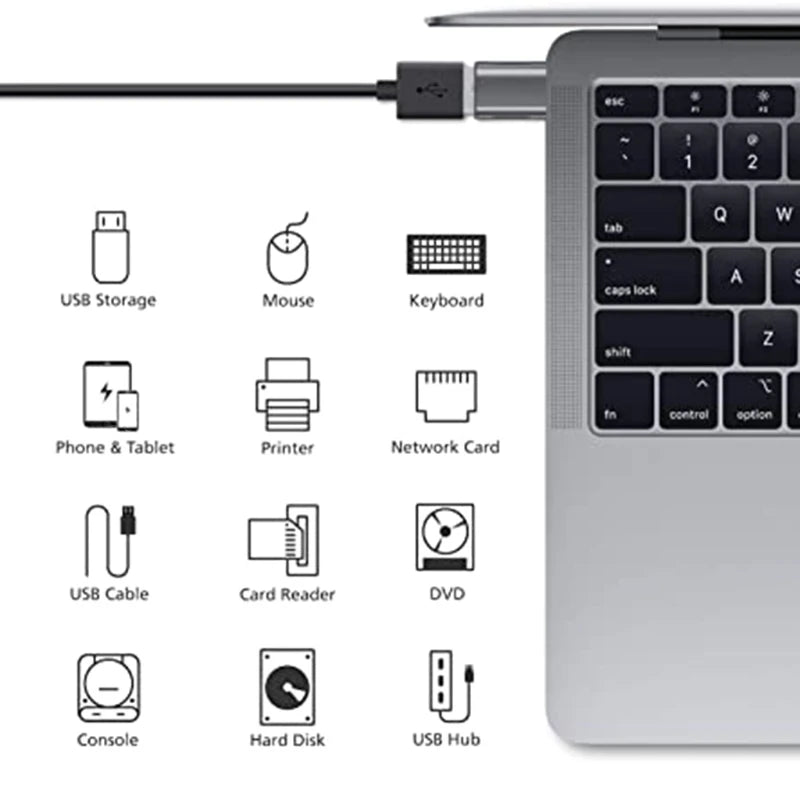 USB-C USB 3 0 Adapter Type-c Female Male Macbook Air 2020 Ipad Devices