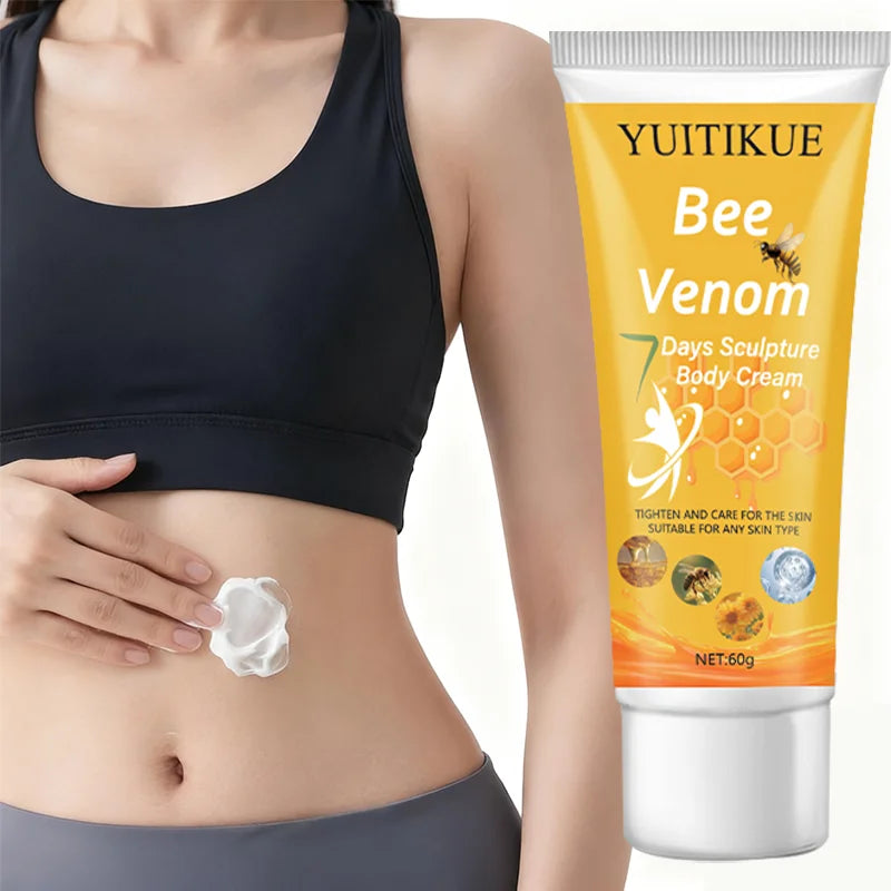YUITIKUE Bee Venom Body Cream 60g – Tighten & Moisturize Body Firming Cream Zpaxo