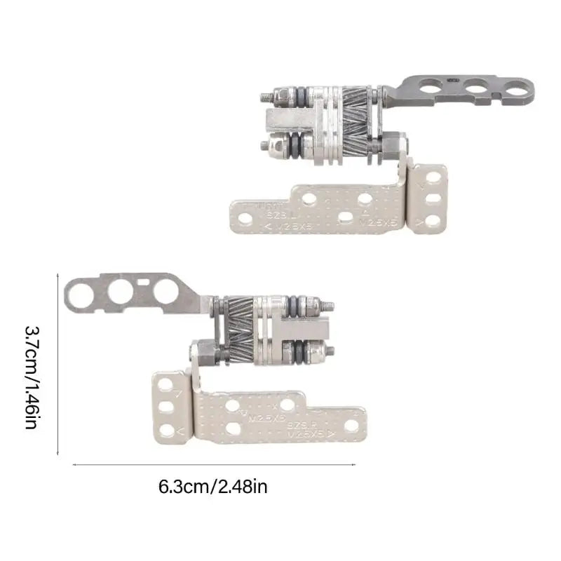 652F Precise Machined Laptop Hinge Replacement Durability Metal Construction Smooth Opening For 16AD 16AC Laptop Screen Hinges Zpaxo