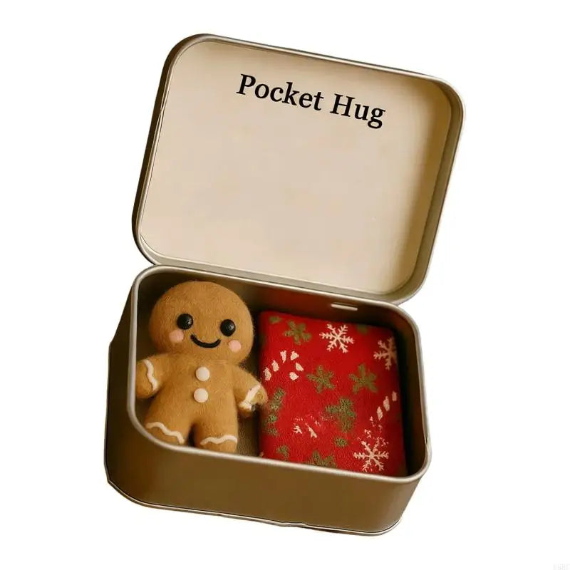 Cloth Christmas Hug Ornament Family Celebration Friendly Holiday