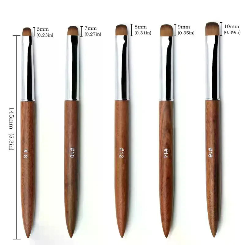 French Nail Art Brushes Flowers Drawing Pen Versatile Tools Zpaxo