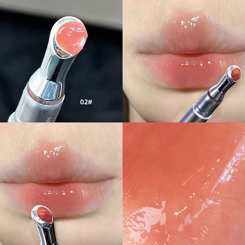 Mirror Watery Lip Gloss Iron Brush Head Lasting Moisturizing Zpaxo 02