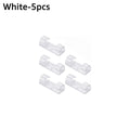 Self-Adhesive Cable Clips – Wire Organizer Holder 5/20 Pack Cable Clips Zpaxo 5pcs White