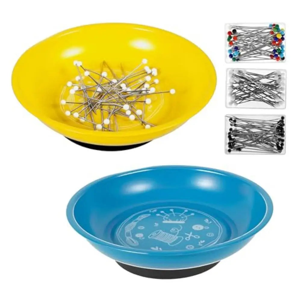 Magnetic Pin Holder Needle Tray Sewing Stainless Steel Hair Clips