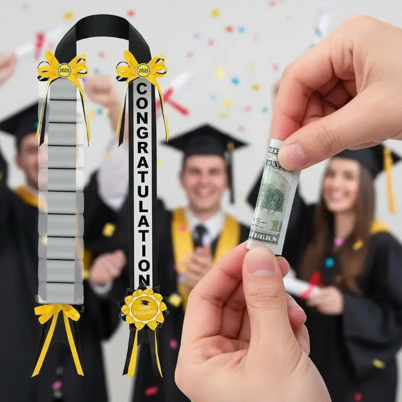 Class of 2026 Graduation Money Lei Necklace – Cash Holder