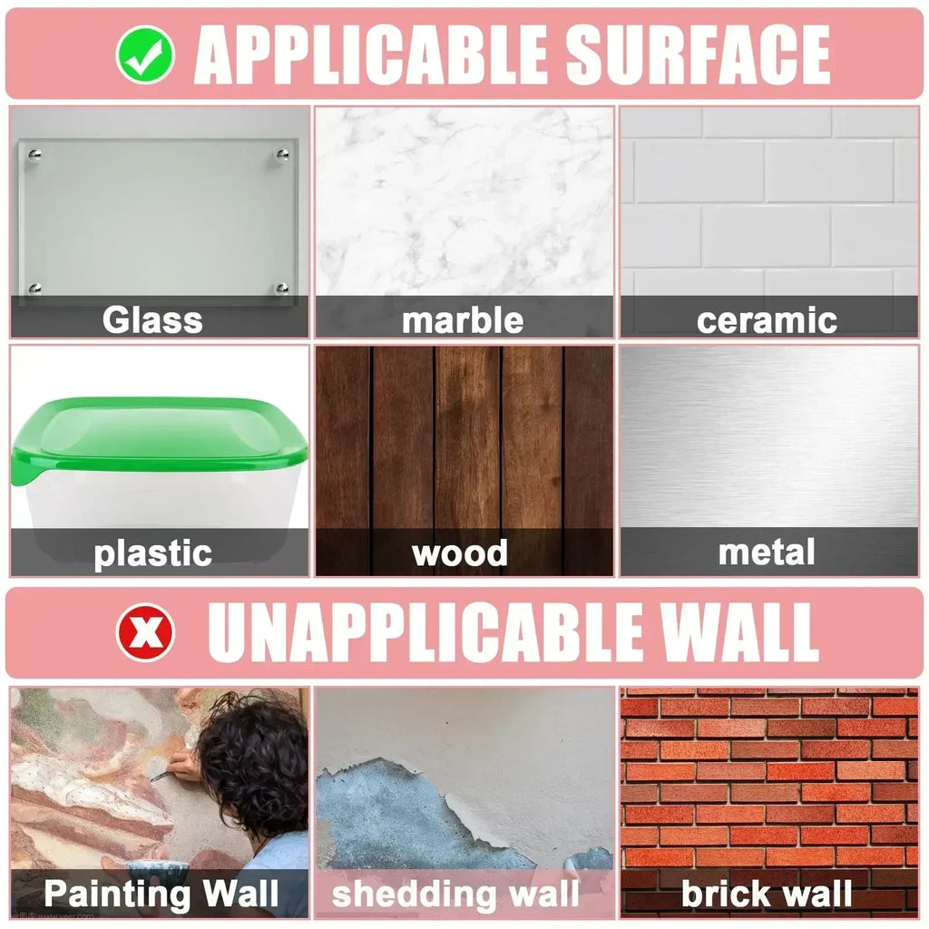 Super Strong Double Sided Adhesive Tape Transparent Wall Stickers Water Proof Household Products Adhesives Gadget Waterproof Zpaxo