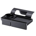 Convenient Storage Barrel Pocket Cup Holder Multi-functional Storage Box Car Storage Tidy Durable Storage Box Auto Organization Zpaxo Black