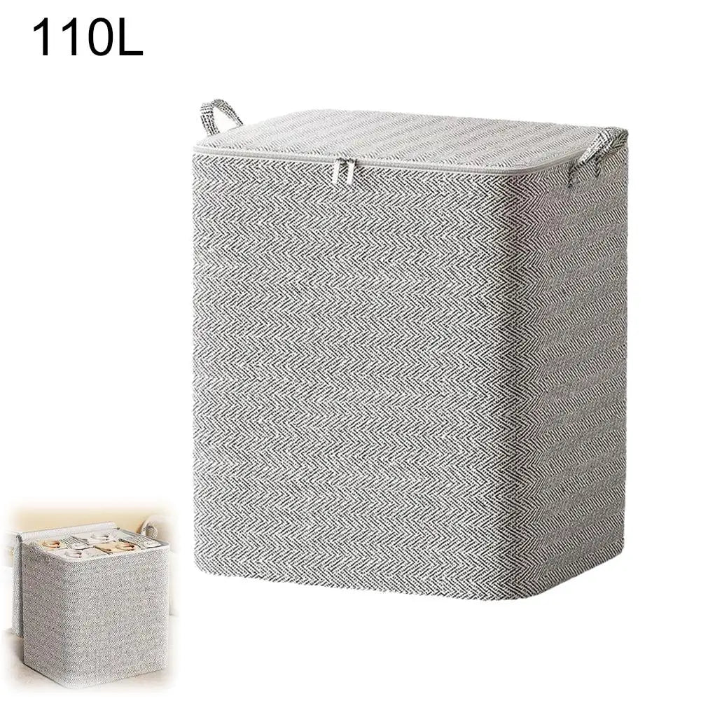 Large Non-Woven Storage Bag – Closet & Wardrobe Organizer Wardrobe Storage Bag Zpaxo 110L
