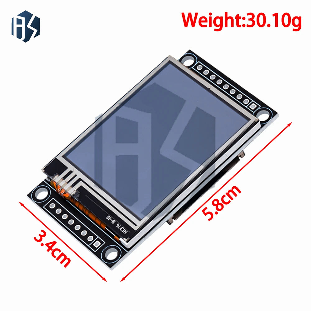 1.8 Inch TFT LCD Module LCD Screen Module With Touch SPI Serial 51 Driver 4 IO ST7735S Driver TFT Resolution 128*160 For Arduino Zpaxo