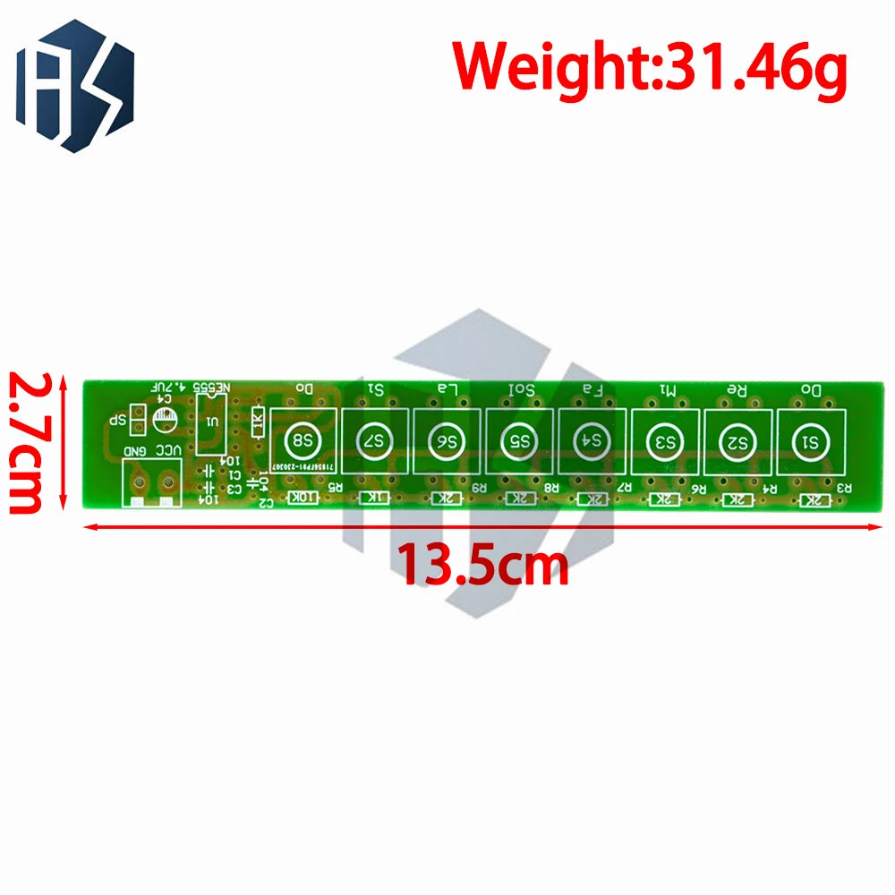 NE555-Powered DIY Electronic Piano Kit: Complete Organ Assembly Components for Building Projects Zpaxo
