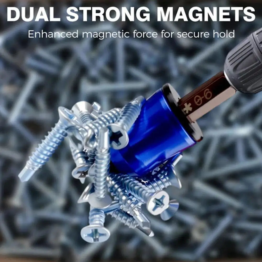 1/5pcs 3-in-1 Screwdriver Head Aluminum alloy Strong Magnetic Screw Universal Magnetic Screw Bit For Hex Screwdriver Accessories Zpaxo